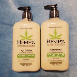 Hempz Age Defying Body Moisturizer New Sealed 17oz